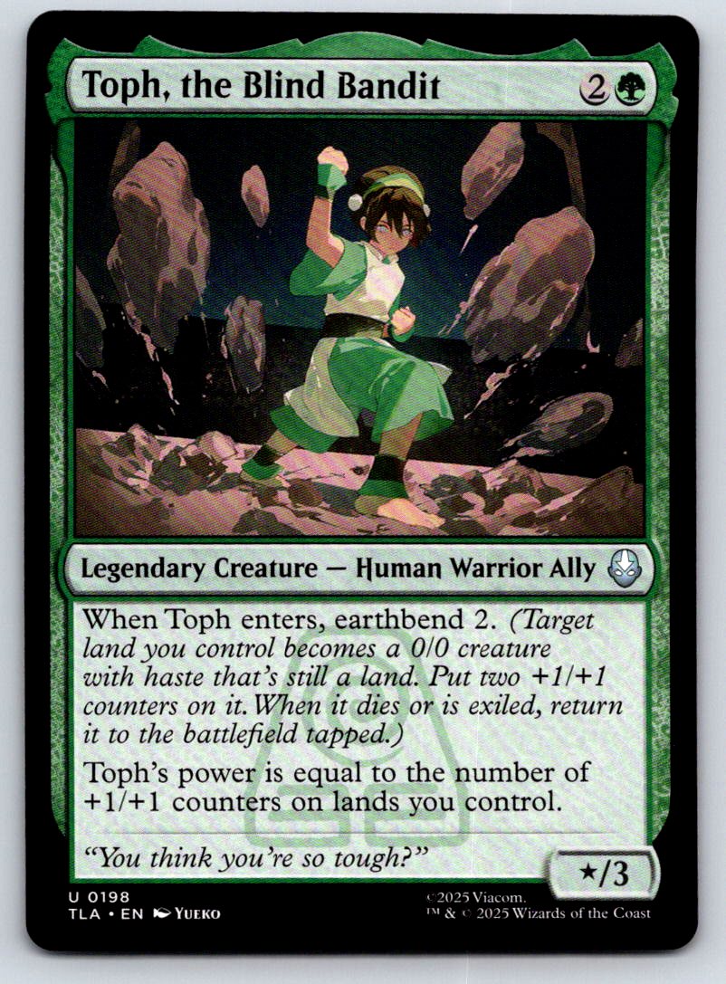 Toph, the Blind Bandit 198 Avatar: The Last Airbender 