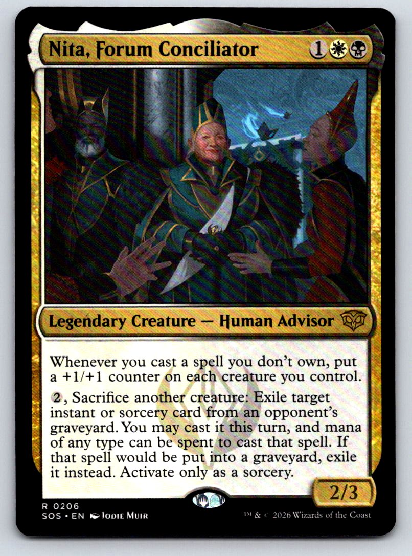 Nita, Forum Conciliator 206 Rare Secrets of Strixhaven 