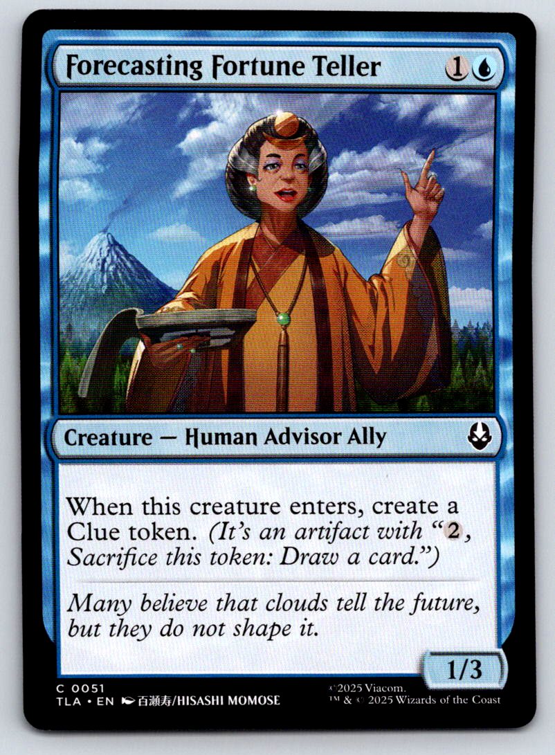 Forecasting Fortune Teller 51 Avatar: The Last Airbender 