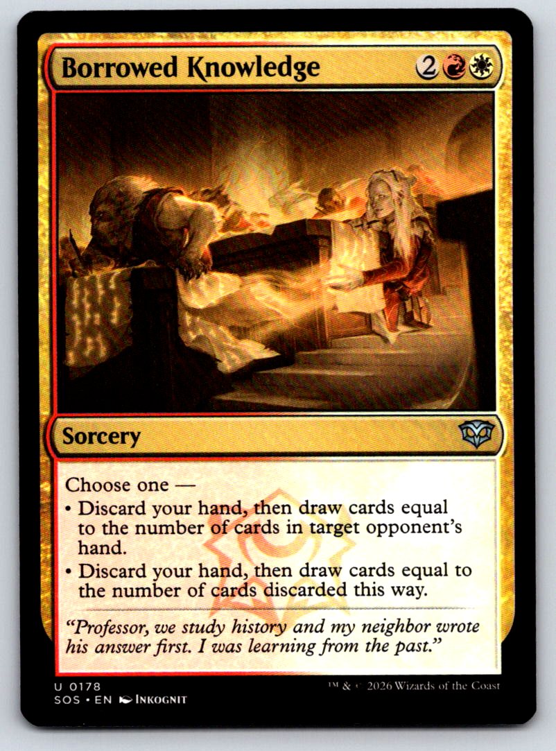 Borrowed Knowledge 178 Uncommon Secrets of Strixhaven 