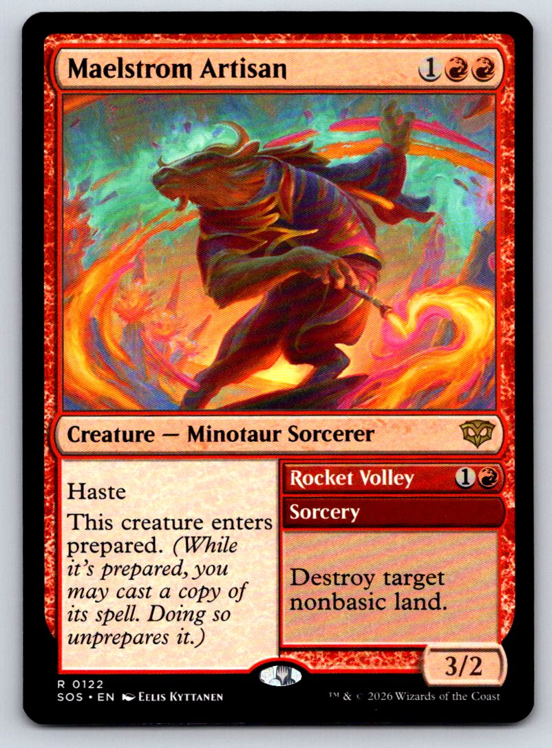 Maelstrom Artisan 122 Rare Secrets of Strixhaven 