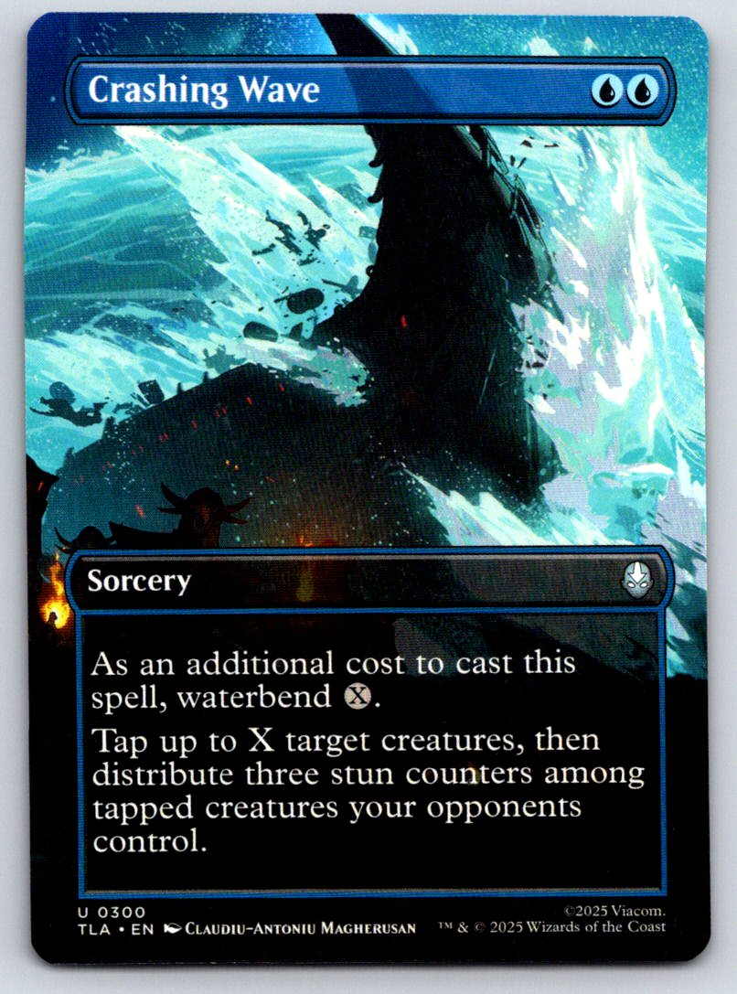 Crashing Wave (Borderless) 300 Avatar: The Last Airbender 