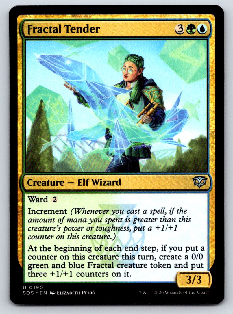 Fractal Tender 190 Uncommon Secrets of Strixhaven 