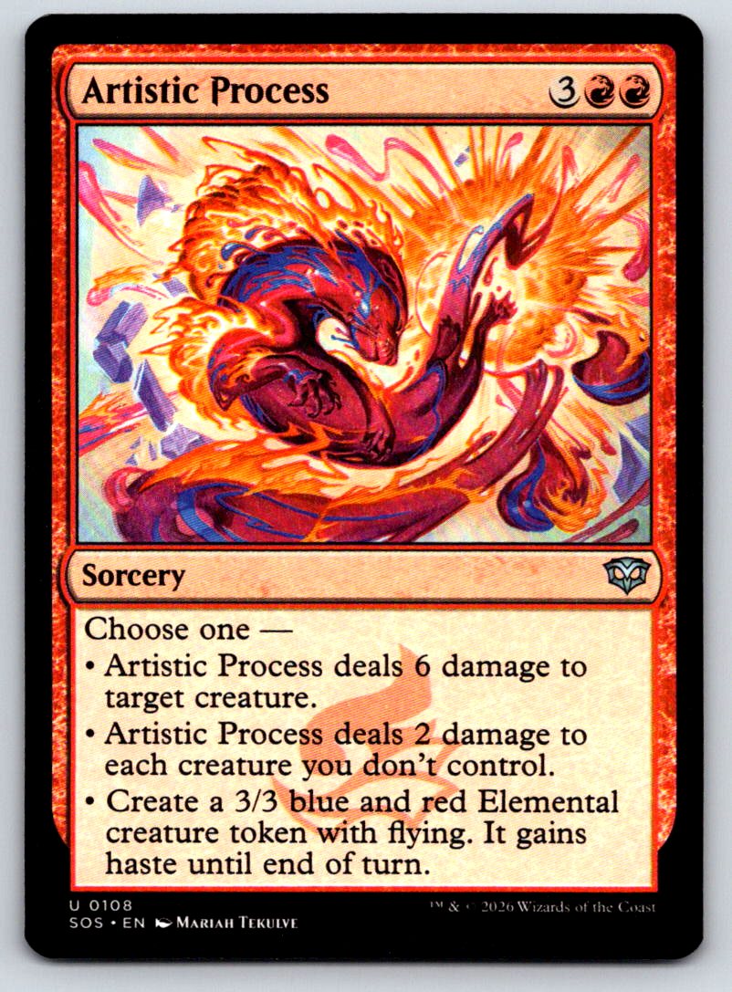 Artistic Process 108 Uncommon Secrets of Strixhaven 