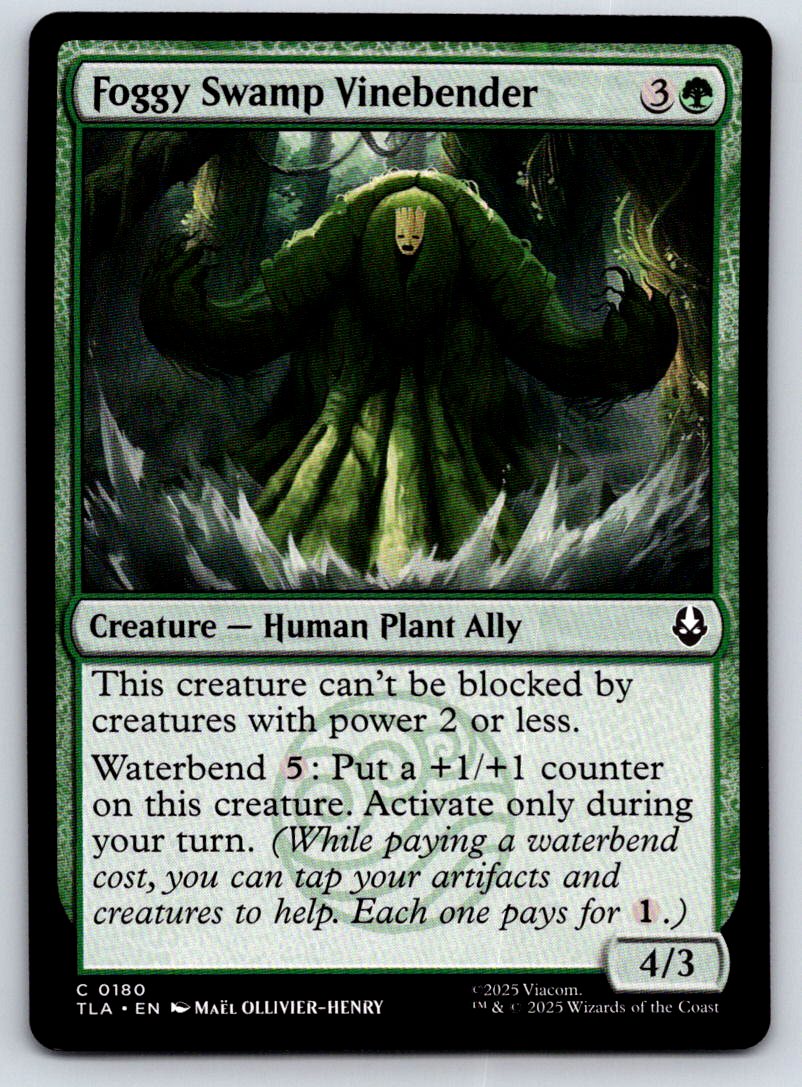 Foggy Swamp Vinebender 180 Avatar: The Last Airbender 