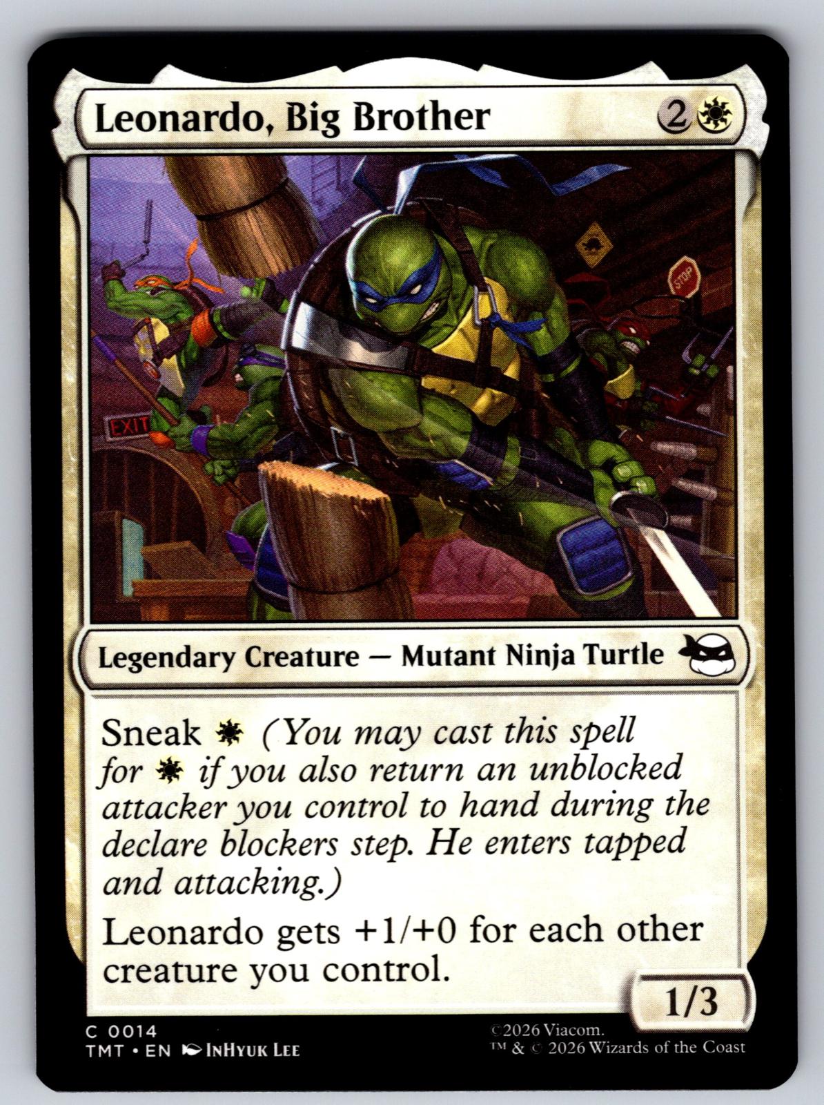 Leonardo, Big Brother 0014 Teenage Mutant Ninja Turtles