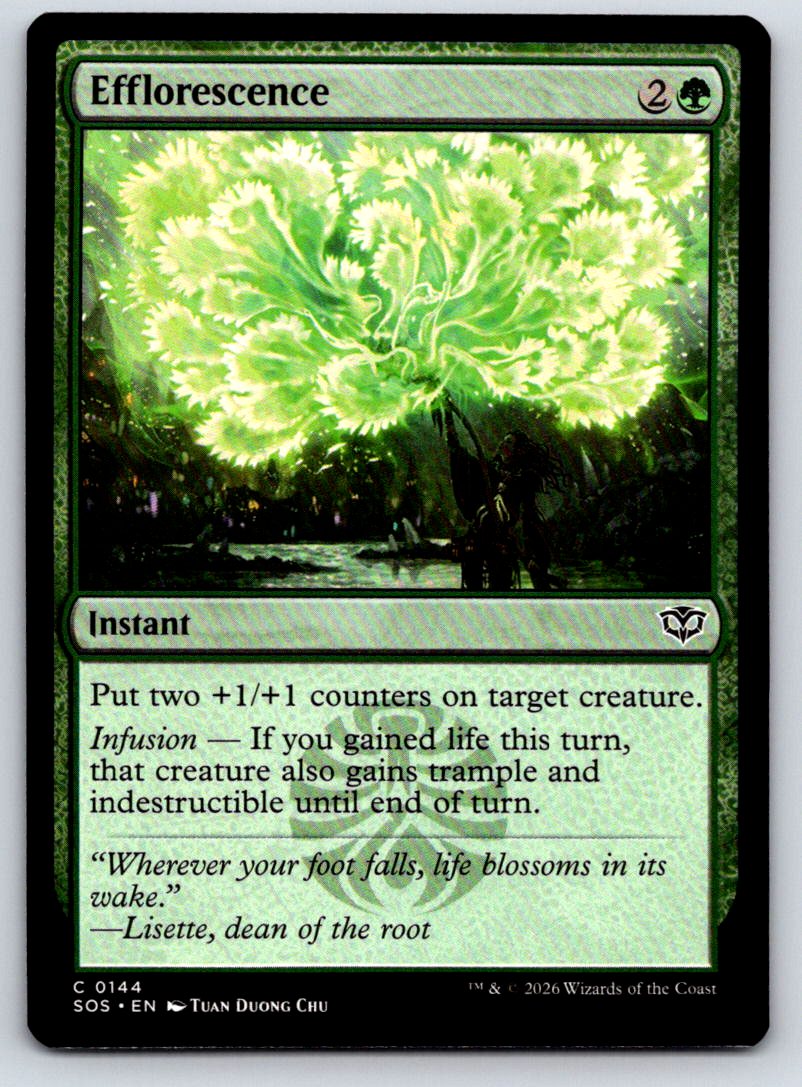 Efflorescence 144 Common Secrets of Strixhaven 