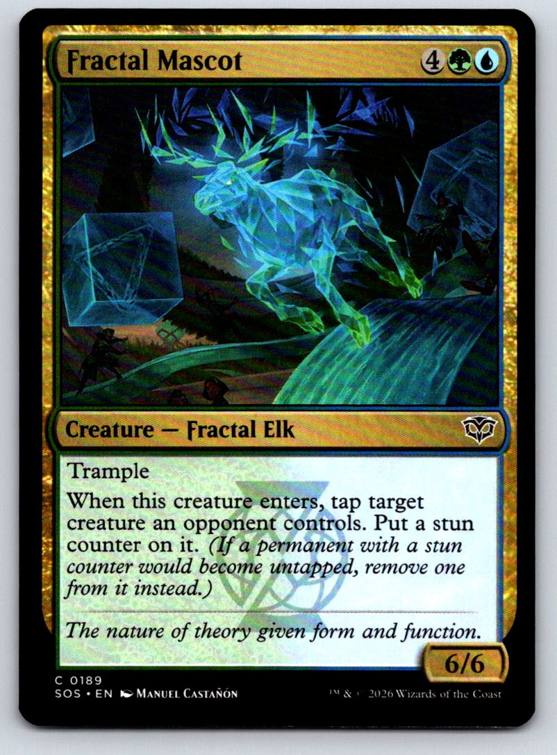 Fractal Mascot 189 Common Secrets of Strixhaven 