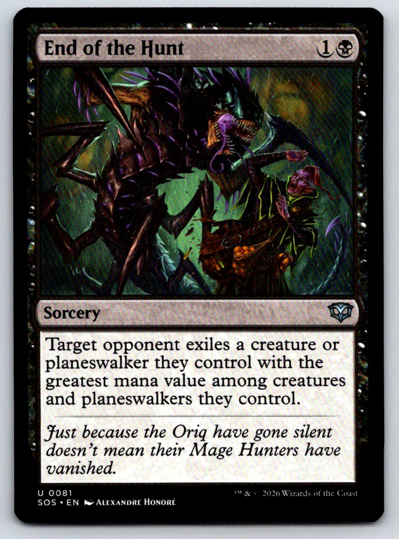 End of the Hunt 81 Uncommon Secrets of Strixhaven 