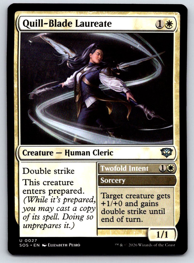 Quill-Blade Laureate 27 Uncommon Secrets of Strixhaven 