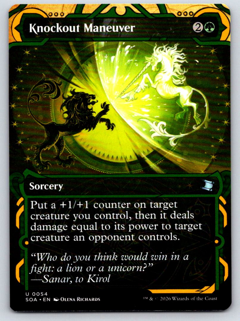 Knockout Maneuver 54 Secrets of Strixhaven: Mystical Archive 