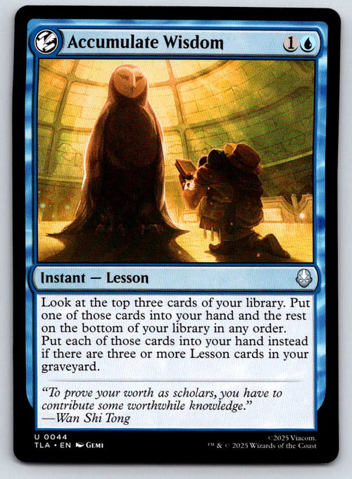 Accumulate Wisdom 44 Uncommon Avatar: The Last Airbender