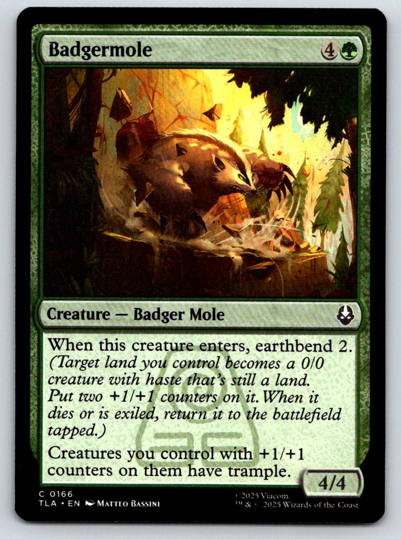 Badgermole 166 Common Avatar: The Last Airbender 