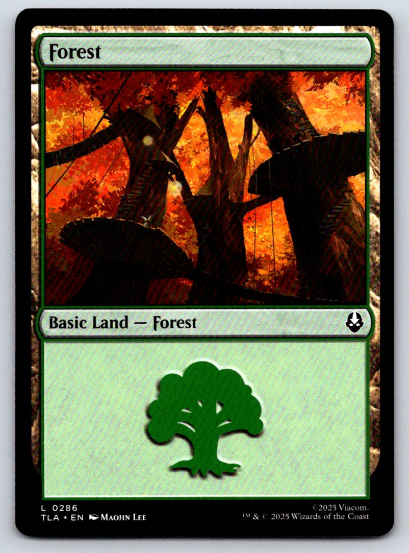 Forest (0286) 286 Land Avatar: The Last Airbender 