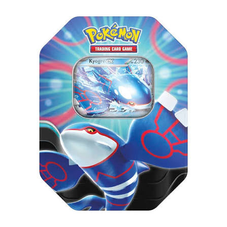pokemon azure legends tin (kyogre ex)