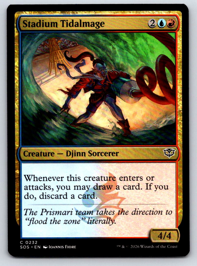 Stadium Tidalmage 232 Common Secrets of Strixhaven 