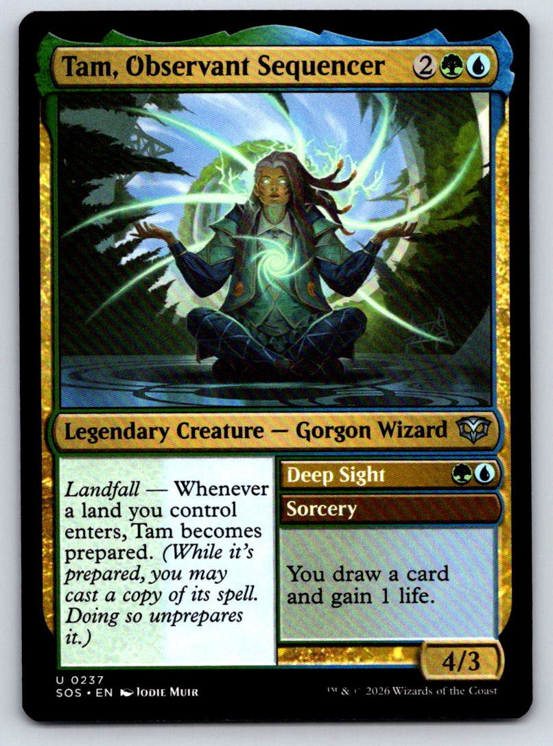 Tam, Observant Sequencer 237 Secrets of Strixhaven 