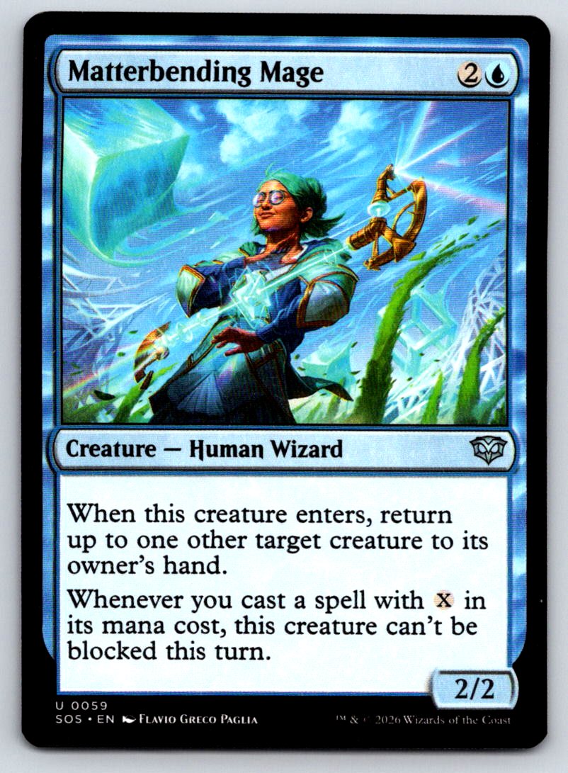 Matterbending Mage 59 Uncommon Secrets of Strixhaven 