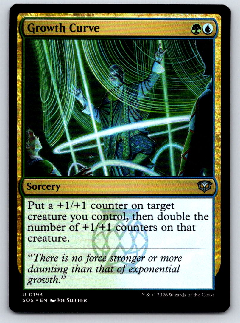 Growth Curve 193 Uncommon Secrets of Strixhaven 