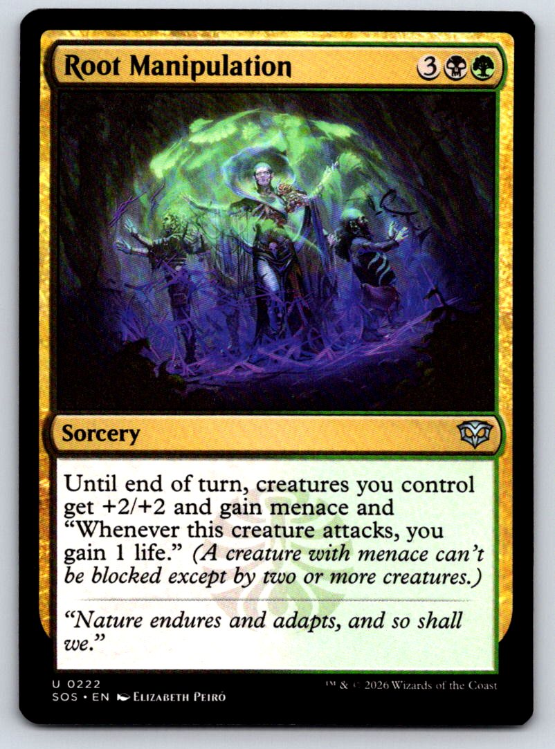 Root Manipulation 222 Uncommon Secrets of Strixhaven 