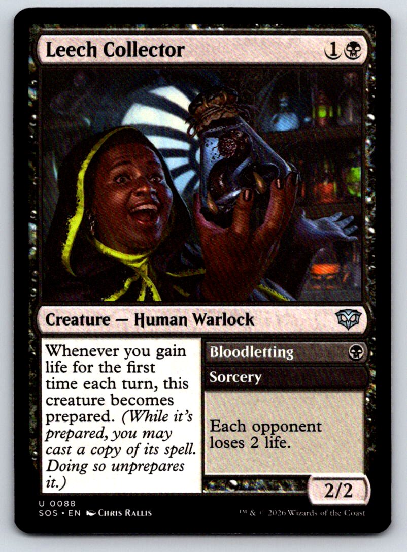Leech Collector 88 Uncommon Secrets of Strixhaven 