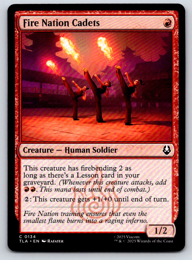 Fire Nation Cadets 134 Common Avatar: The Last Airbender 