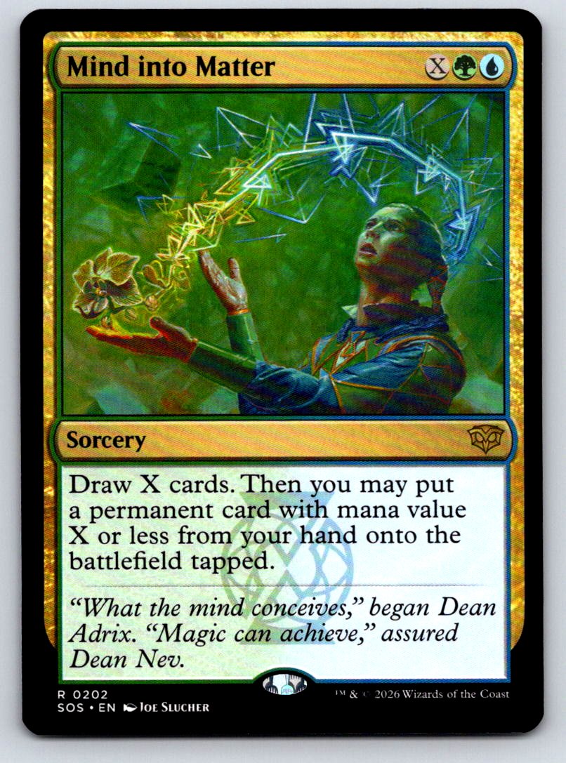 Mind into Matter 202 Rare Secrets of Strixhaven 