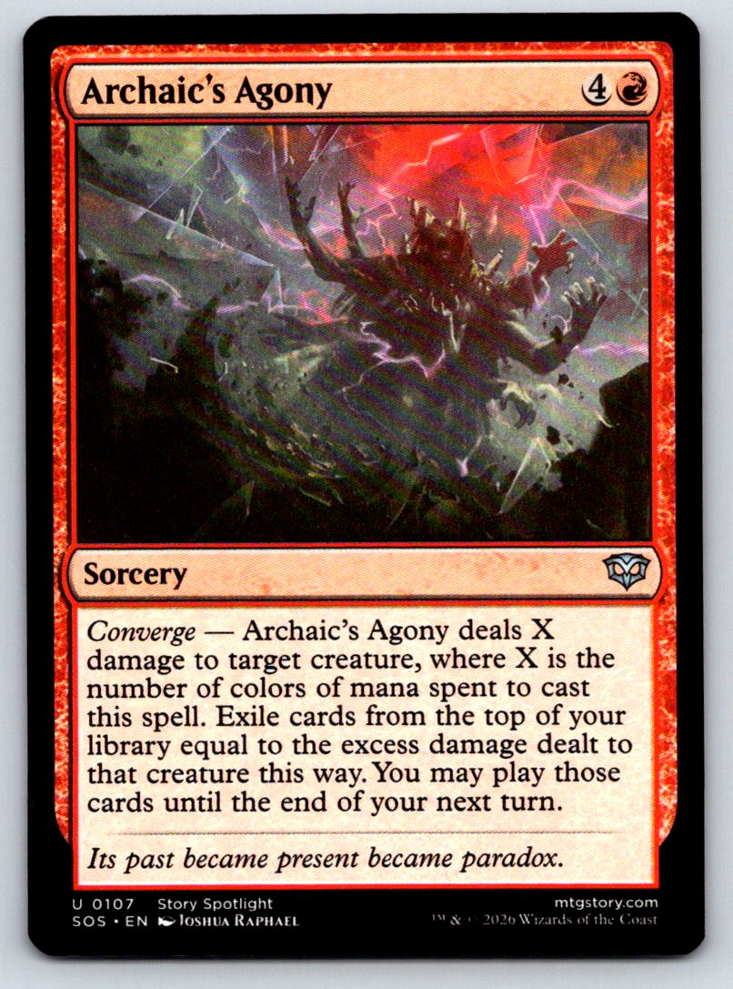 Archaic's Agony 107 Uncommon Secrets of Strixhaven 