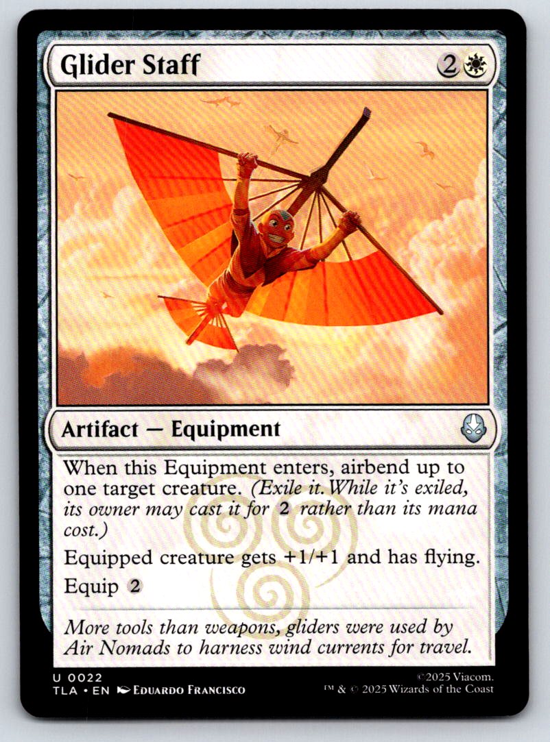 Glider Staff 22 Uncommon Avatar: The Last Airbender 