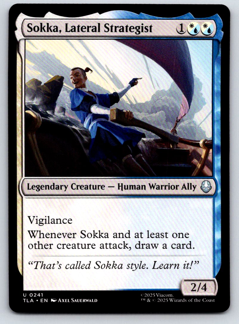 Sokka, Lateral Strategist 241 Avatar: The Last Airbender 