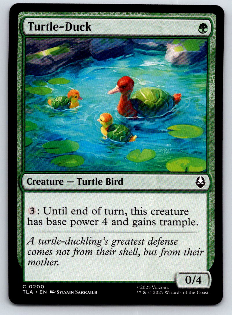 Turtle-Duck 200 Common Avatar: The Last Airbender 