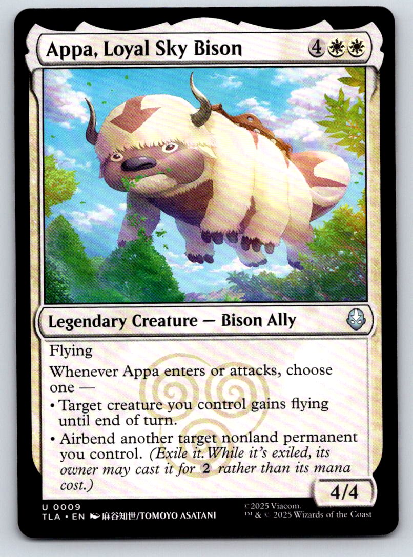 Appa, Loyal Sky Bison 9 Avatar: The Last Airbender 
