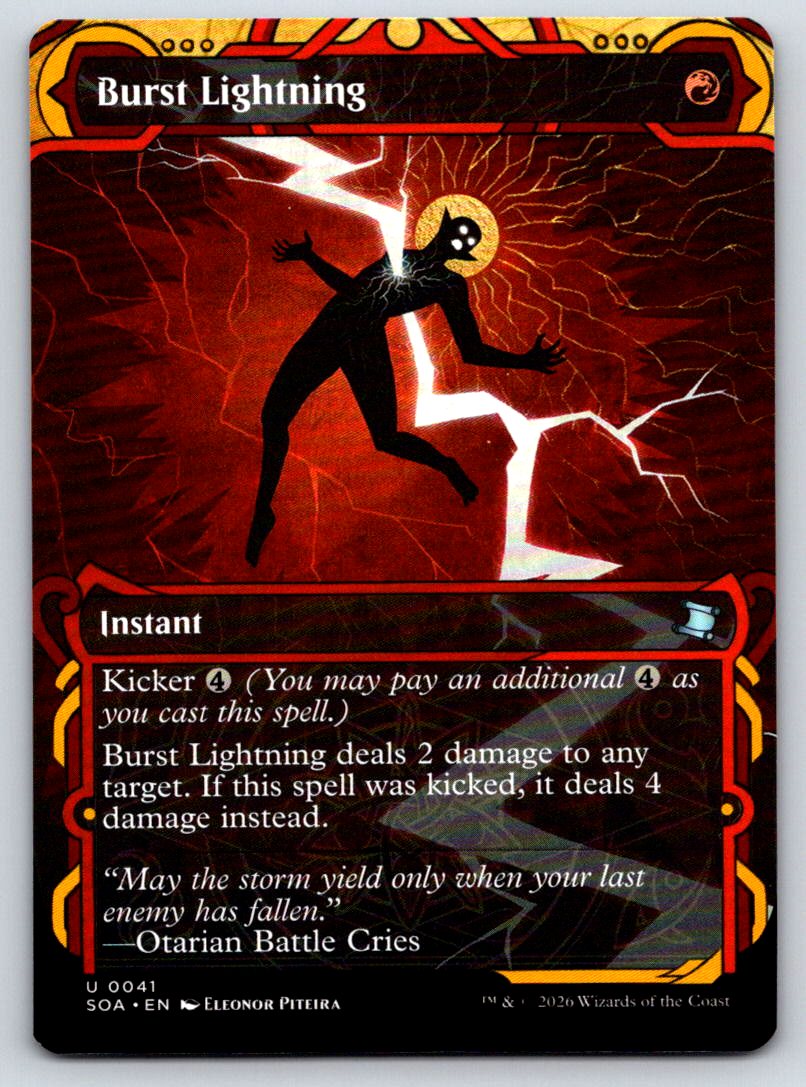 Burst Lightning 41 Secrets of Strixhaven: Mystical Archive 