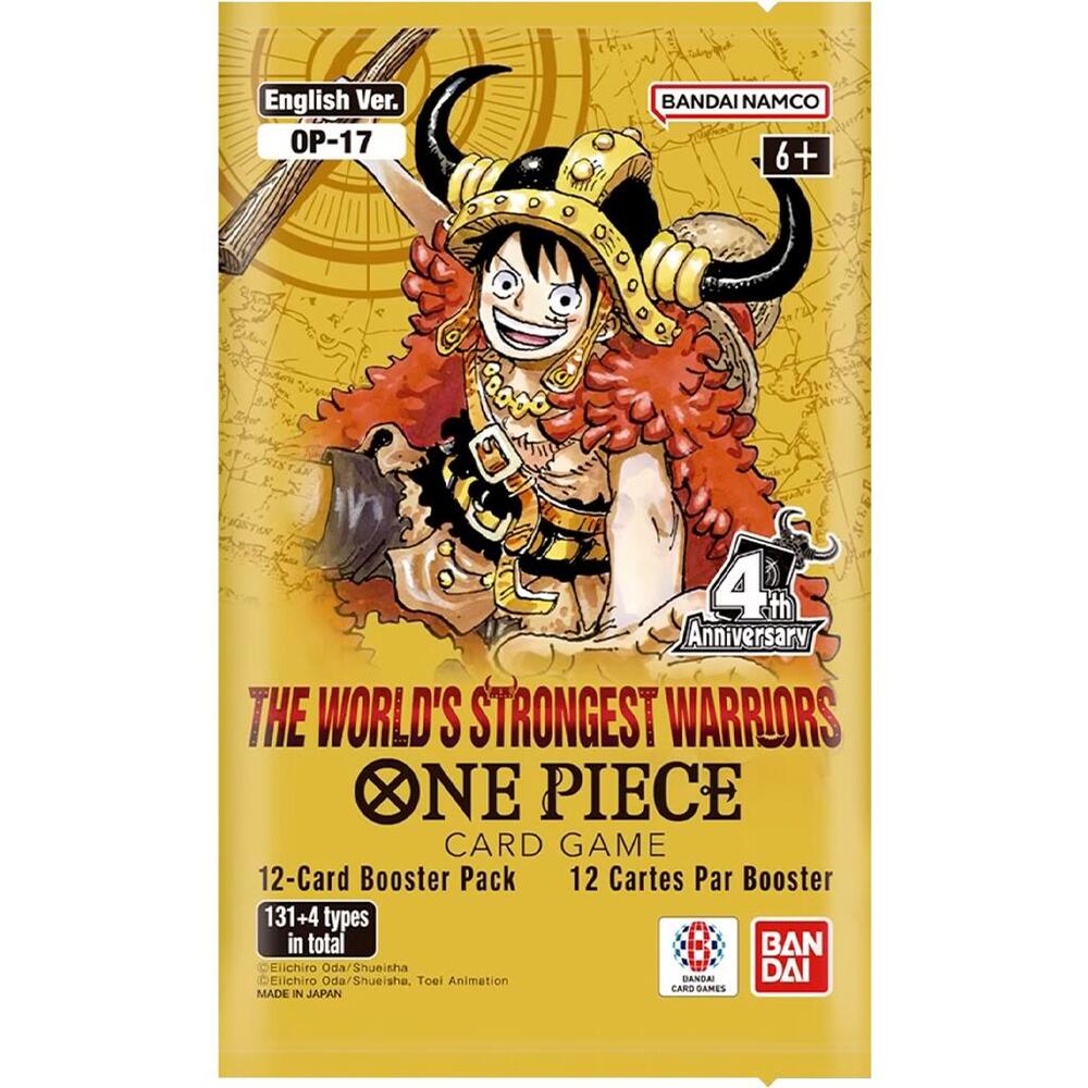 One piece The World's Strongest Warriors (OP17) packs