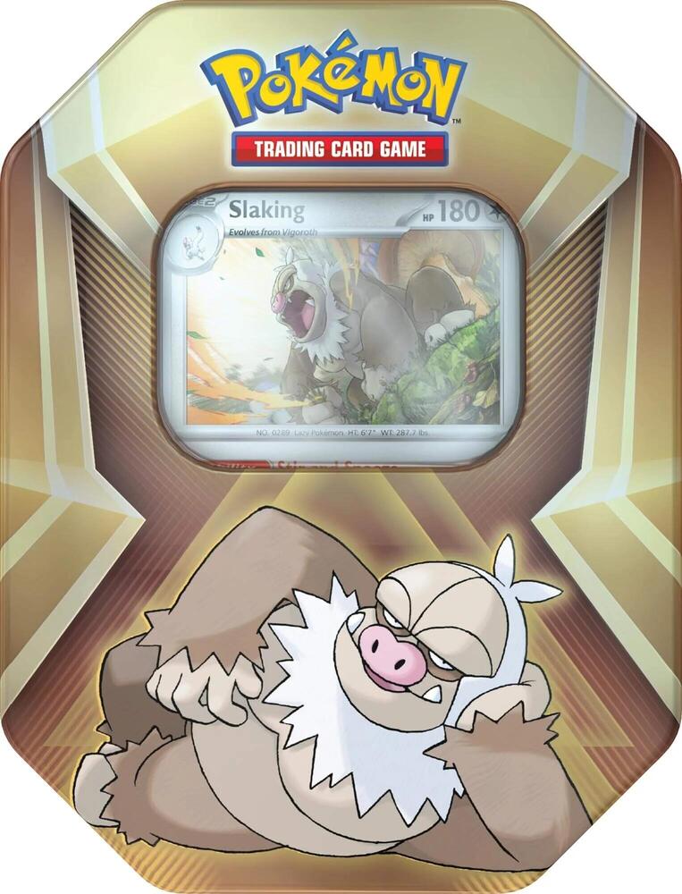 pokemon tin (slaking)