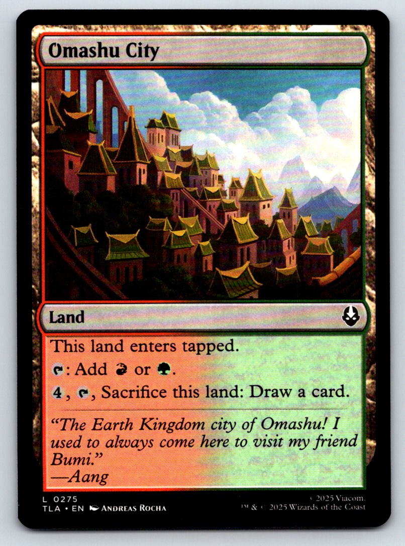 Omashu City 275 Land Avatar: The Last Airbender 