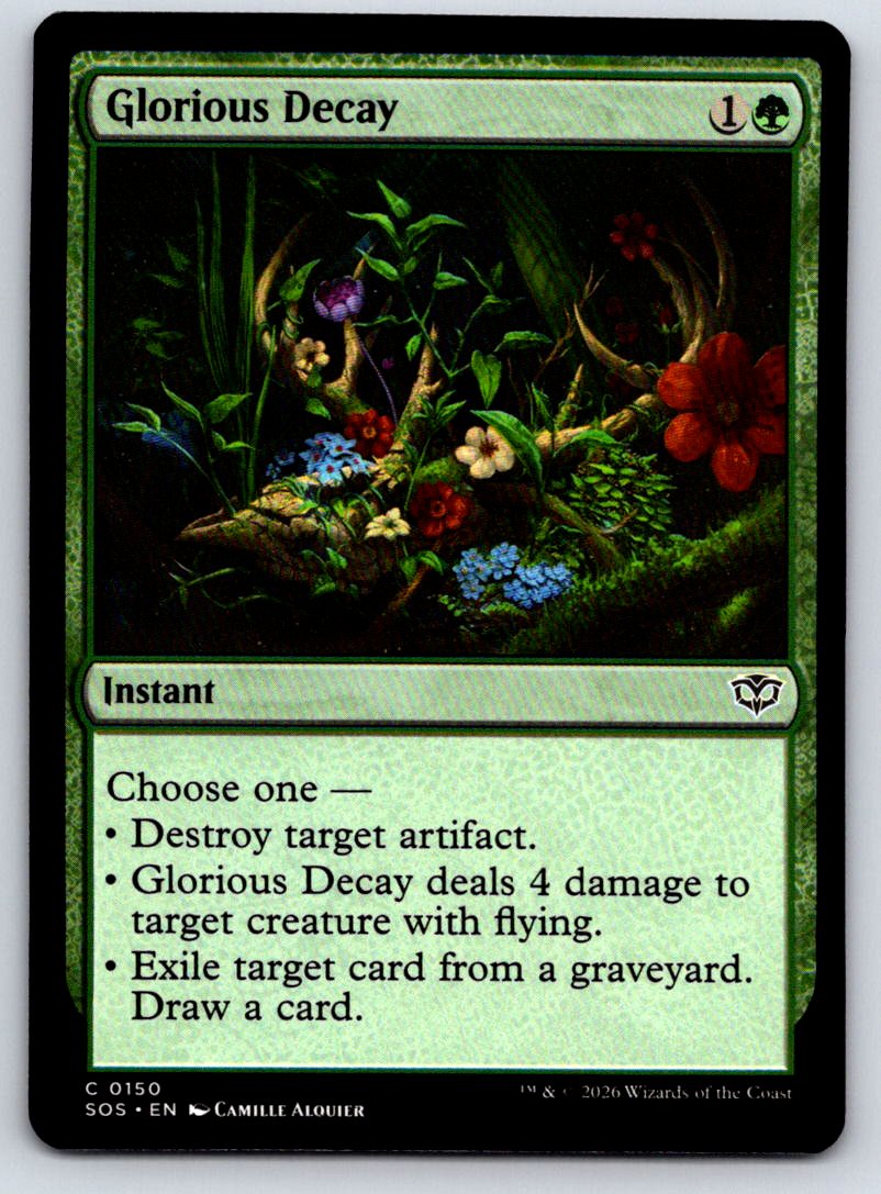 Glorious Decay 150 Common Secrets of Strixhaven 