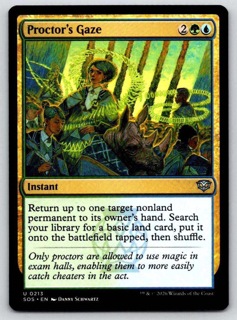 Proctor's Gaze 213 Uncommon Secrets of Strixhaven 
