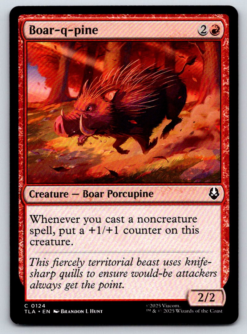 Boar-q-pine 124 Common Avatar: The Last Airbender 