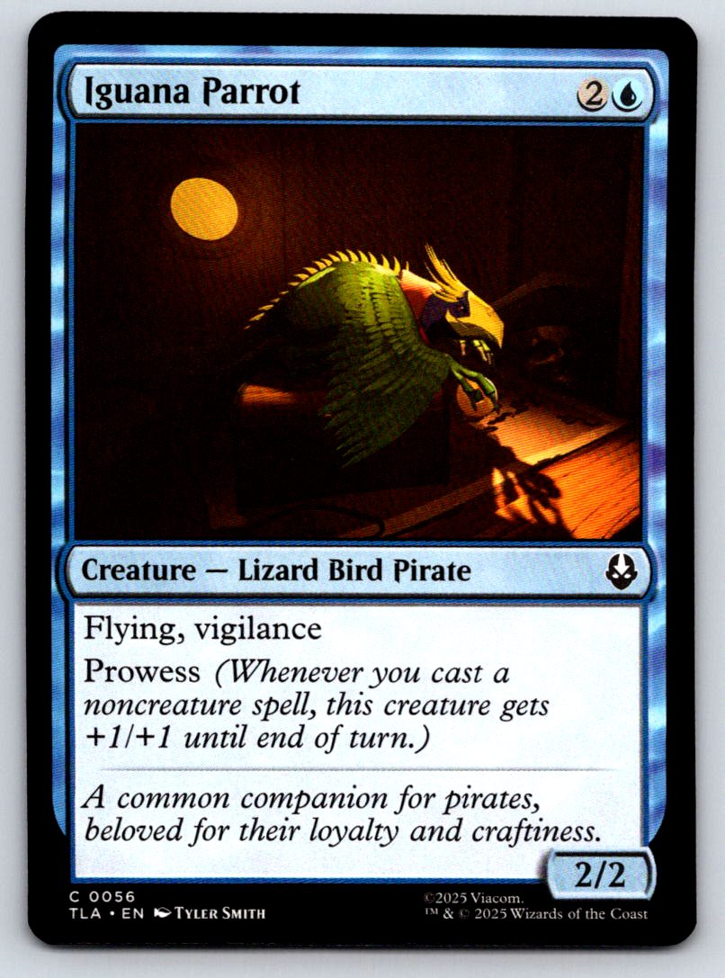 Iguana Parrot 56 Common Avatar: The Last Airbender 