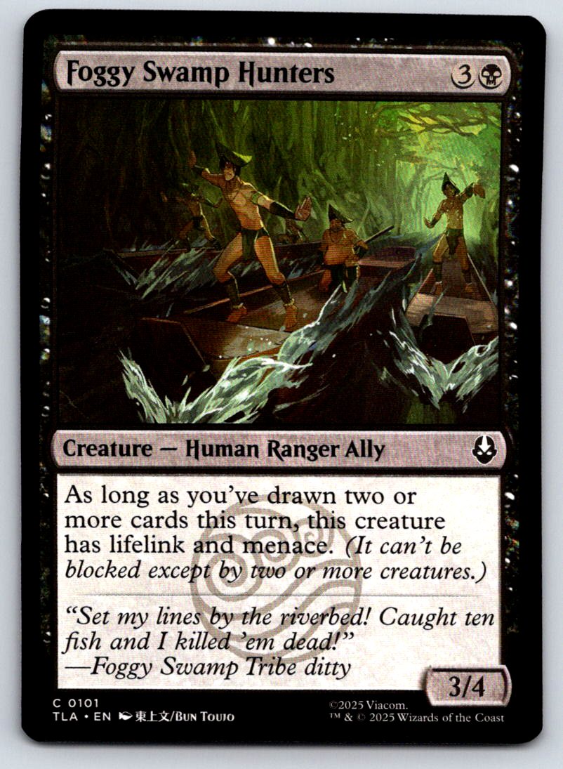 Foggy Swamp Hunters 101 Avatar: The Last Airbender 