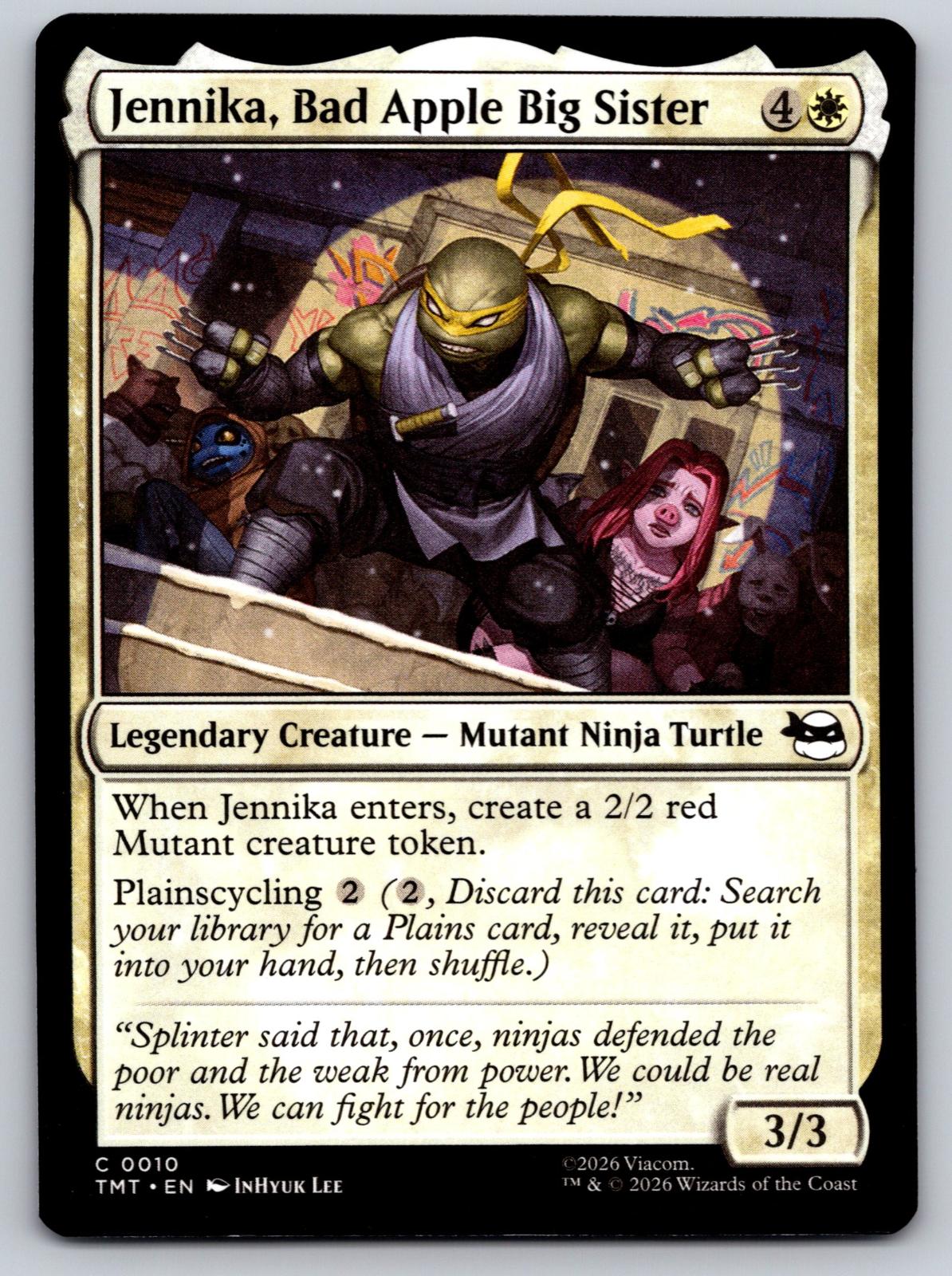 Jennika, Bad Apple Big Sister 0010 Teenage Mutant Ninja Turtles