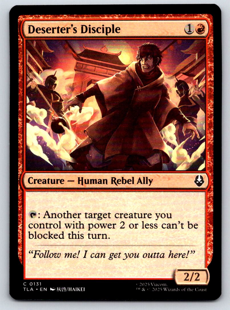 Deserter's Disciple 131 Avatar: The Last Airbender 