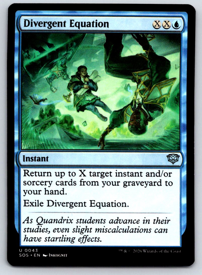Divergent Equation 43 Uncommon Secrets of Strixhaven 