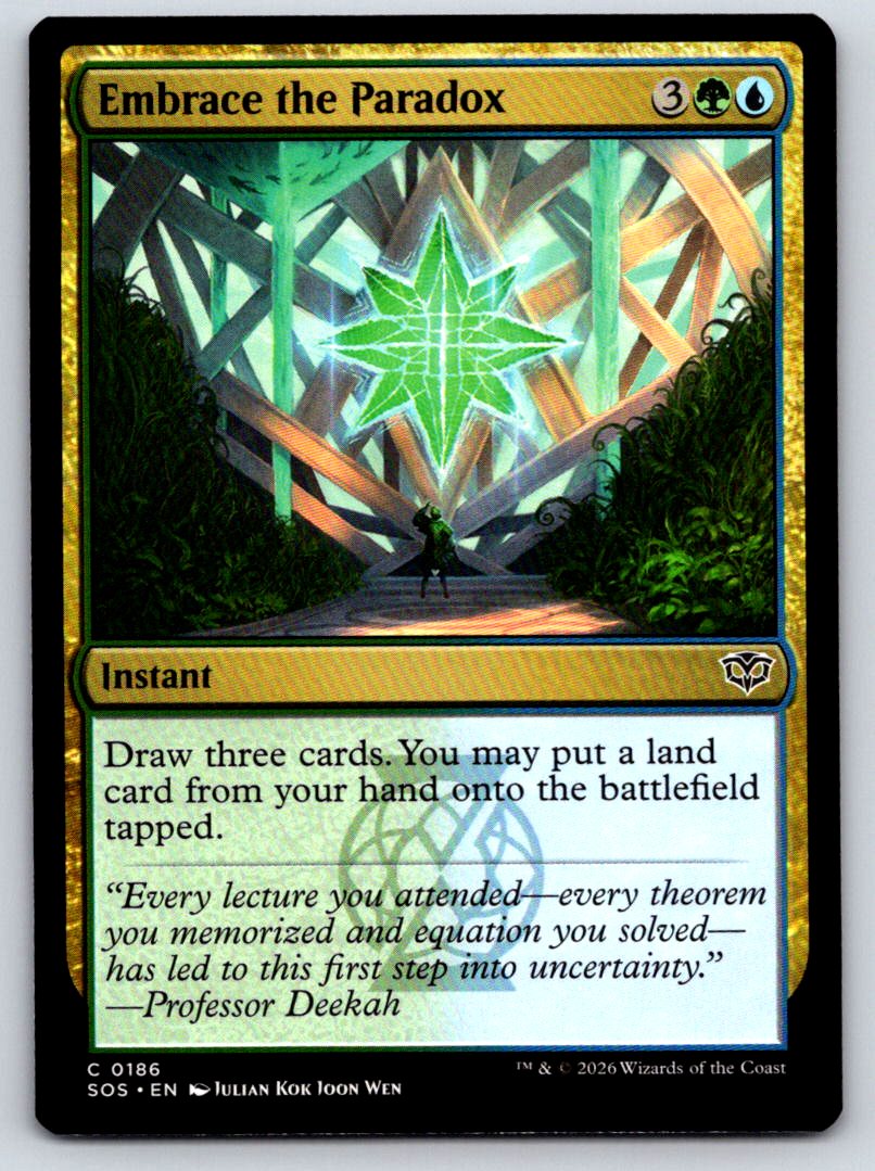 Embrace the Paradox 186 Common Secrets of Strixhaven 