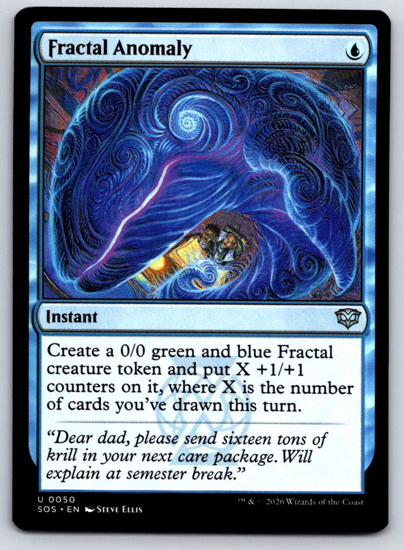 Fractal Anomaly 50 Uncommon Secrets of Strixhaven 