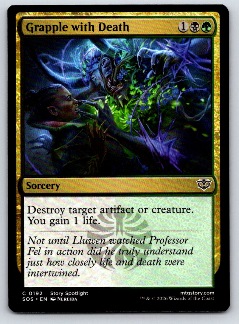 Grapple with Death 192 Common Secrets of Strixhaven 