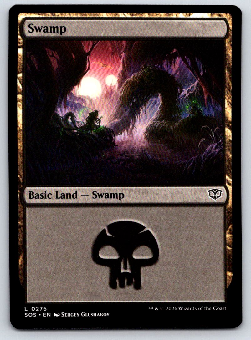 Swamp (296) 296 Land Commander 2019 
