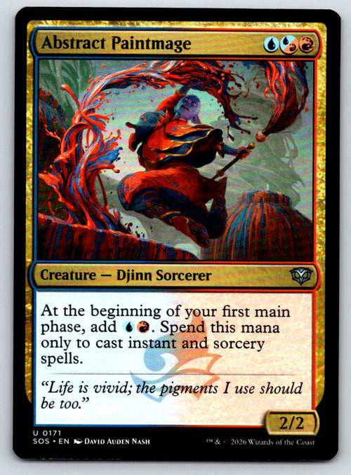 Abstract Paintmage 171 Uncommon Secrets of Strixhaven 