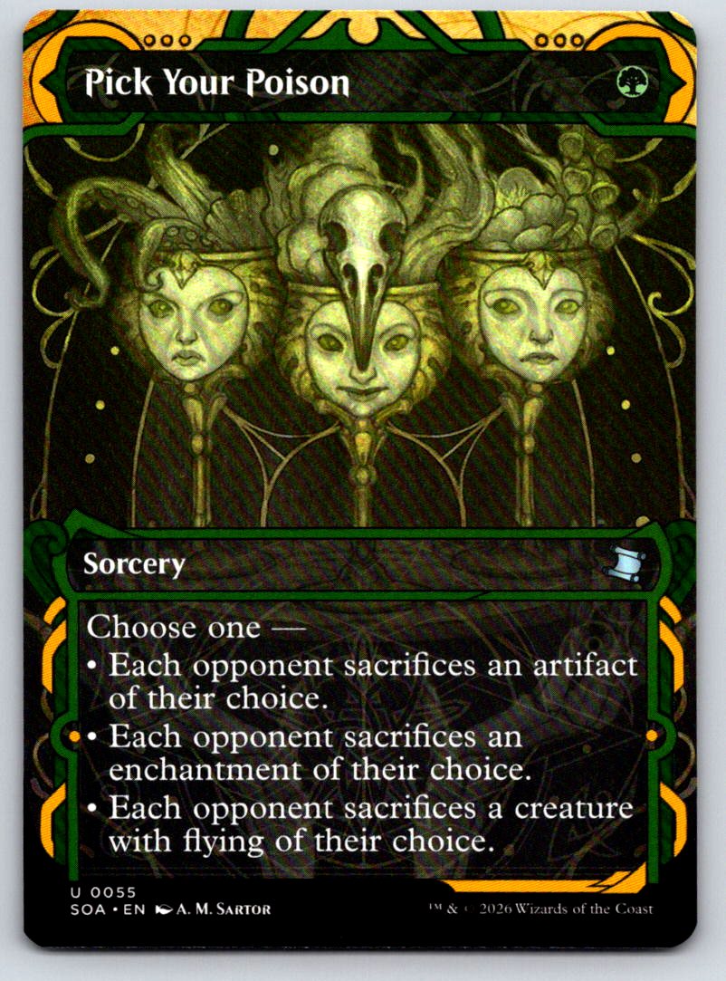 Pick Your Poison 55 Secrets of Strixhaven: Mystical Archive 